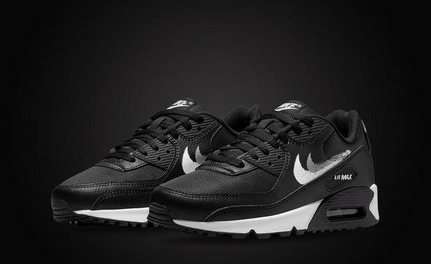 This Nike Air Max 90 Comes With Spray Painted Nike Swooshes