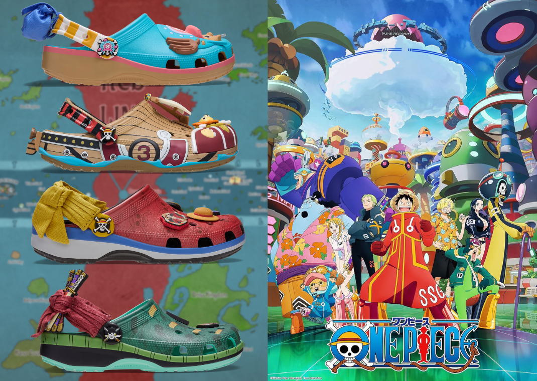 THE TOE　Thames Onepiece One Piece and Crocs Are Heading for the Grand Line With Four