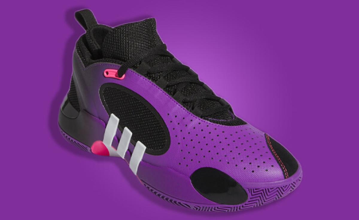 The adidas D.O.N. Issue #5 Purple Bloom Releases October 2023