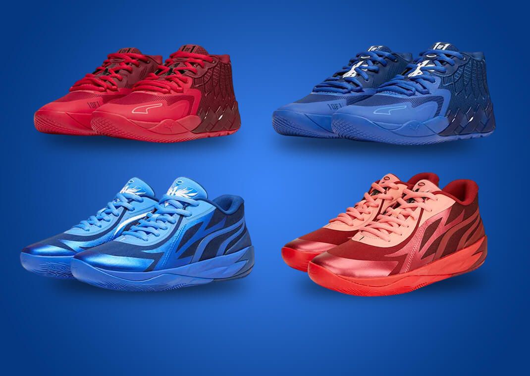 Puma blue shoes outlet 6 pack