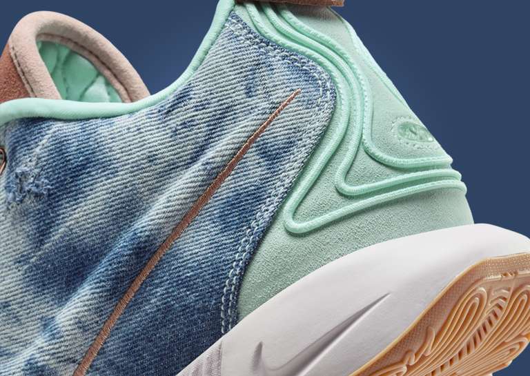 Nike LeBron 21 Aragonite Heel Detail
