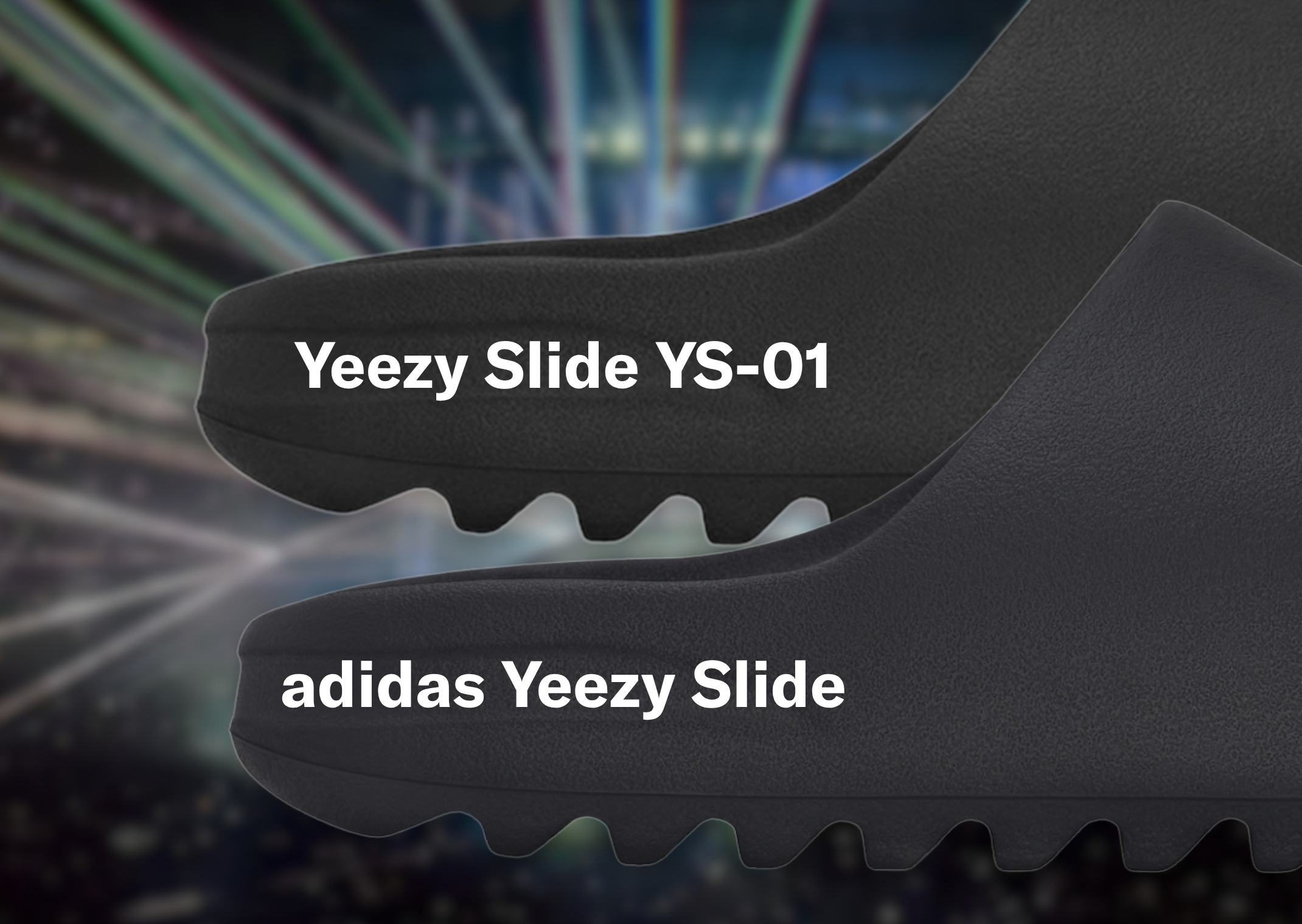 COMPARED: adidas Yeezy Slide vs. Yeezy Slide YS-01