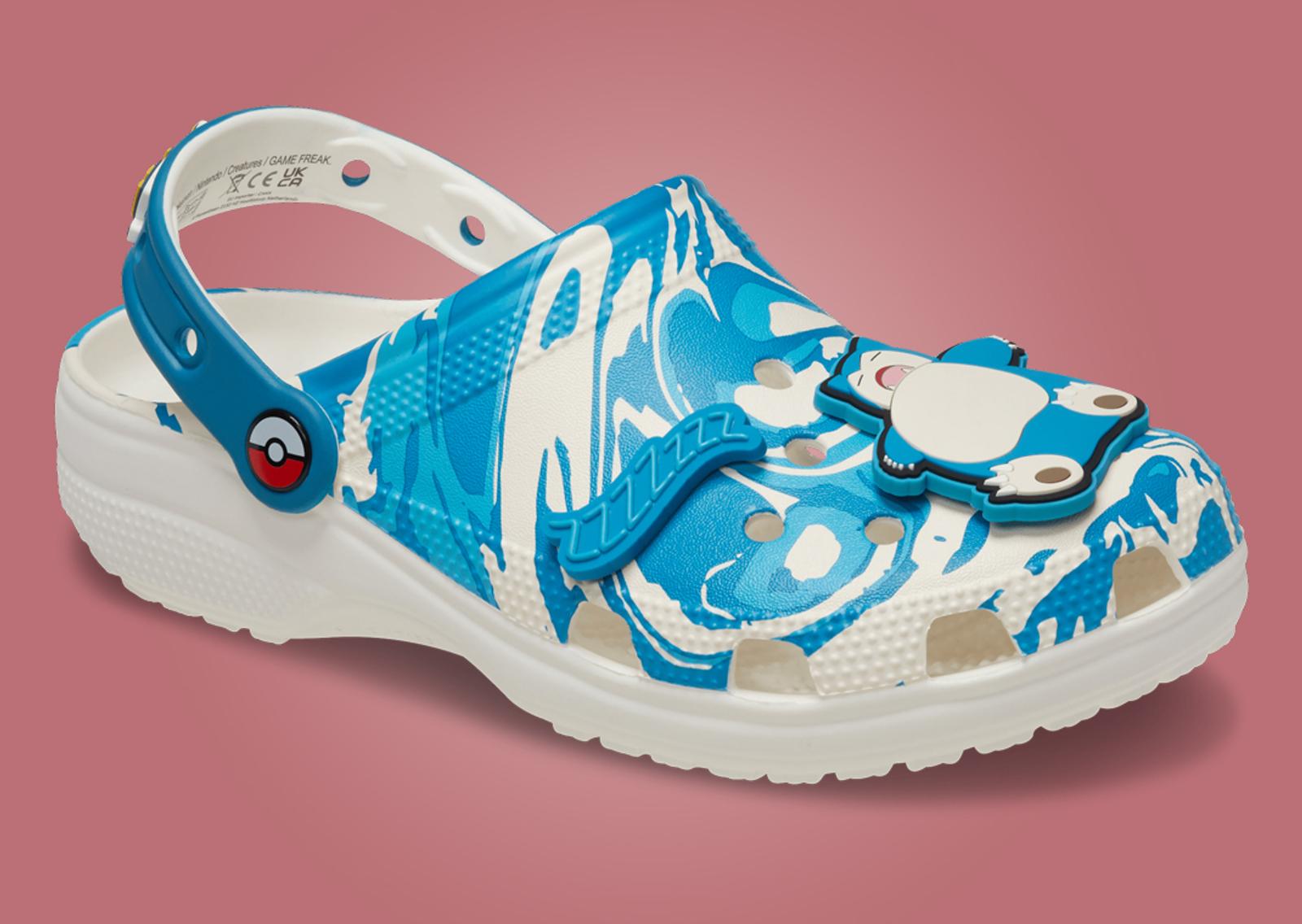 Pokémon x Crocs Classic Clog Snorlax Angle