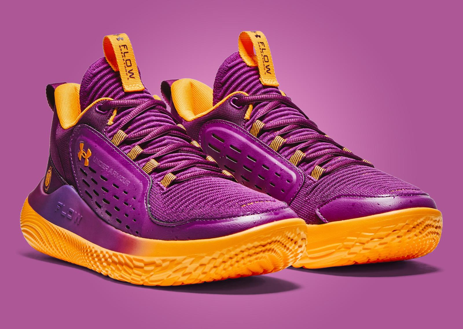 Under Armour Flow Breakthru 5 Plum (W) Angle