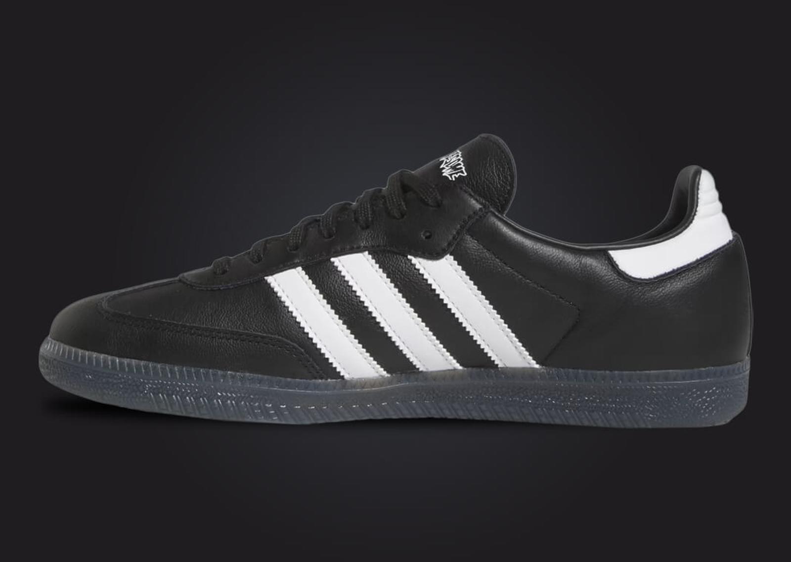 Fucking Awesome x adidas Samba Black White Medial