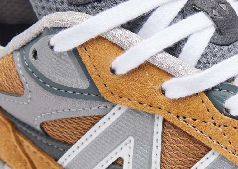 New Balance 990v6 Made in USA Workwear Midfoot Detail