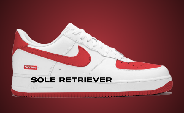 Nike supreme shoes deals white