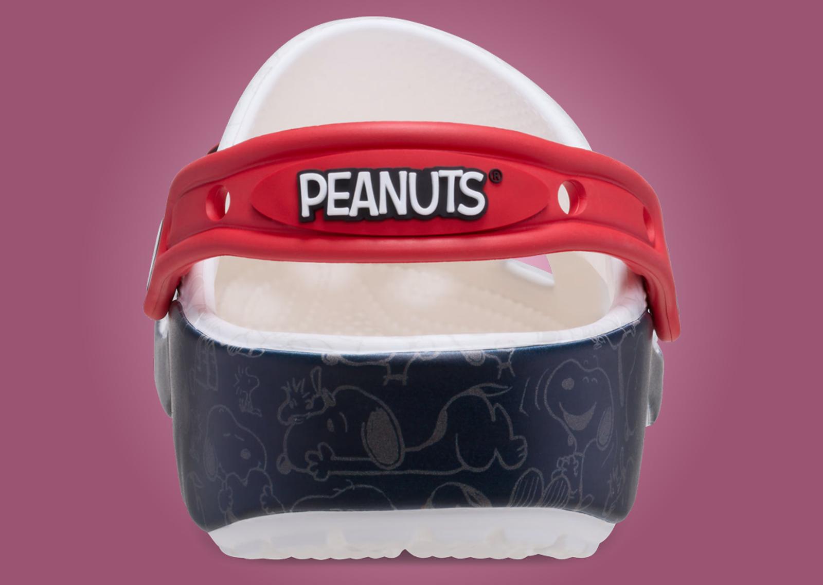 Peanuts x Crocs Classic Clog Snoopy Heel