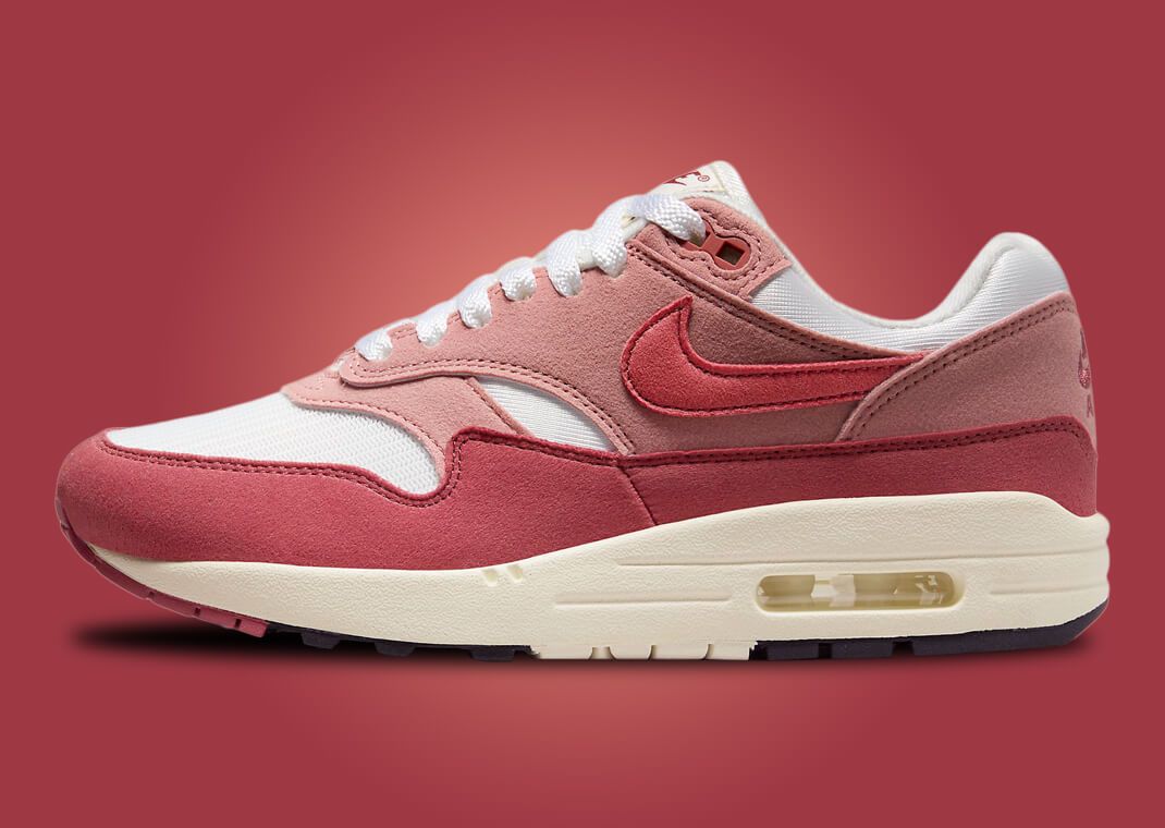 The Women s Exclusive Nike Air Max 1 Cedar Red Stardust Releases