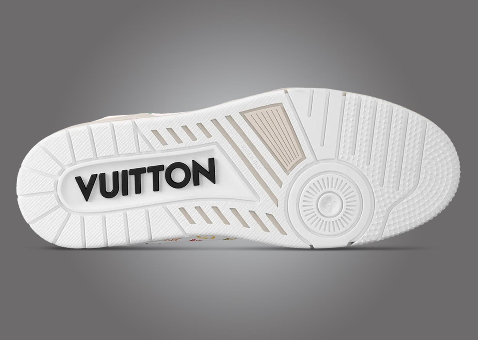 Takashi Murakami x Louis Vuitton LV Trainer White Outsole