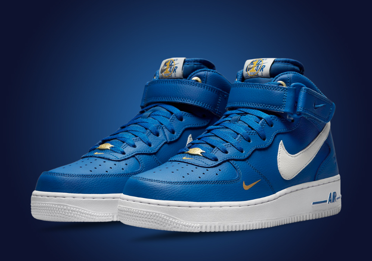 Nike's Air Force 1 Mid 40th Anniversary Blue Jay Was Made For
