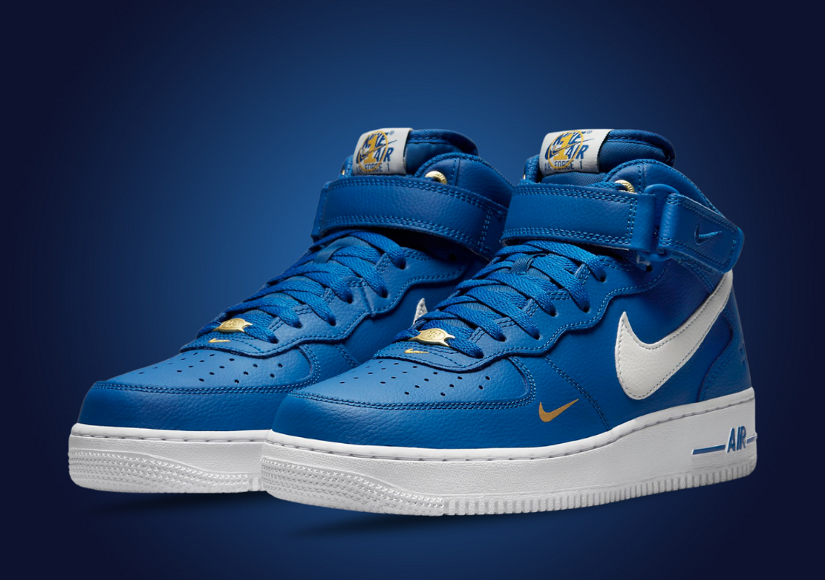 Nike s Air Force 1 Mid 40th Anniversary Blue Jay Was Made For