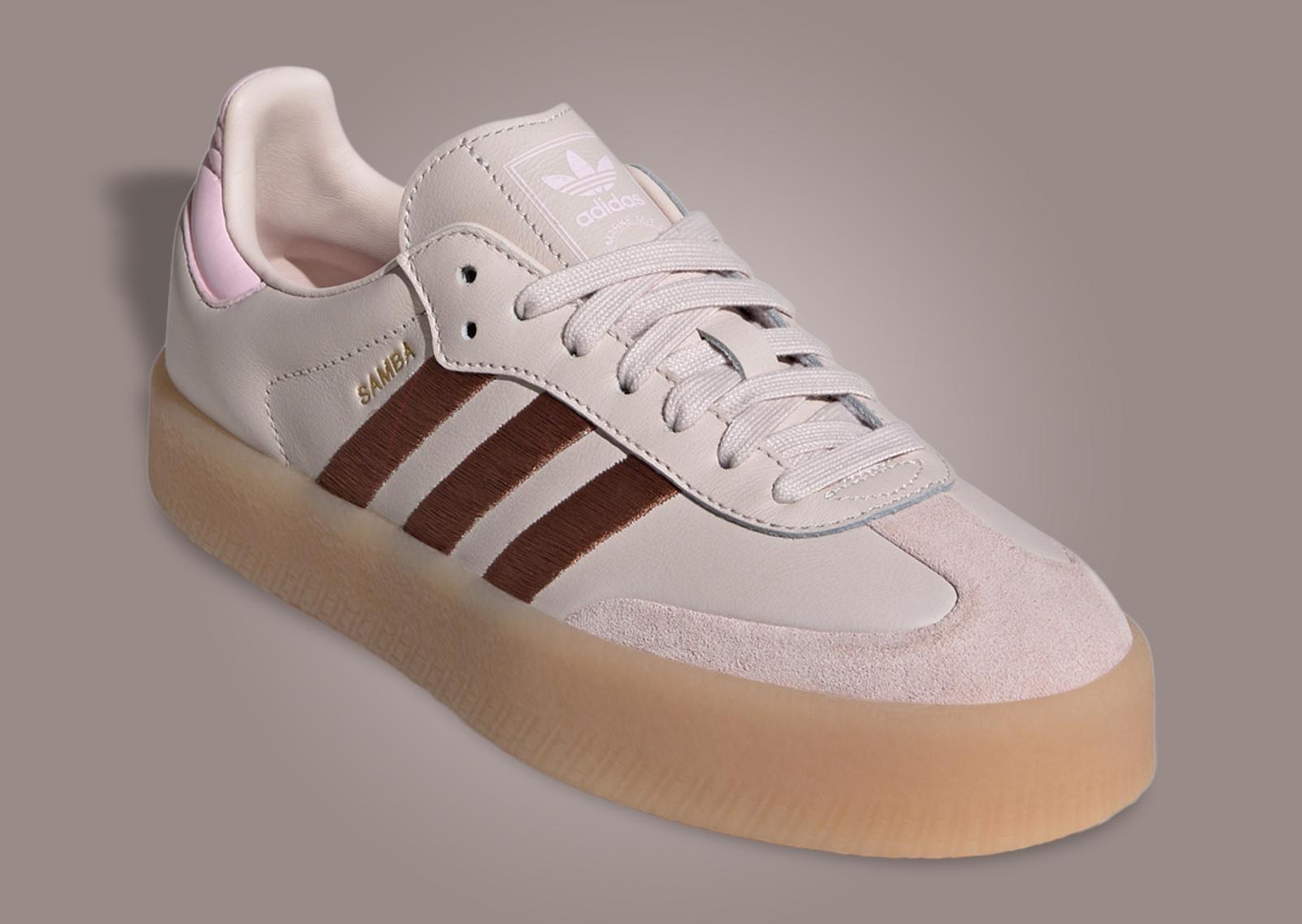 adidas Sambae Putty Mauve Angle