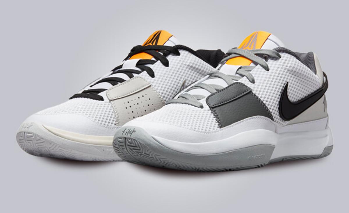 The Nike Ja 1 White Light Smoke Grey Releases August 11