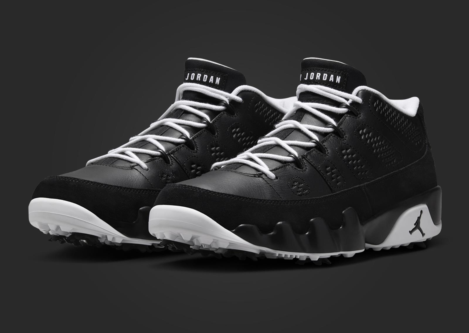 Air Jordan 9 Golf Barons PE Angle