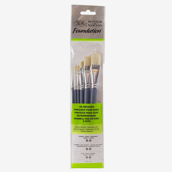 Winsor & Newton : Foundation Oil Brush Sets
