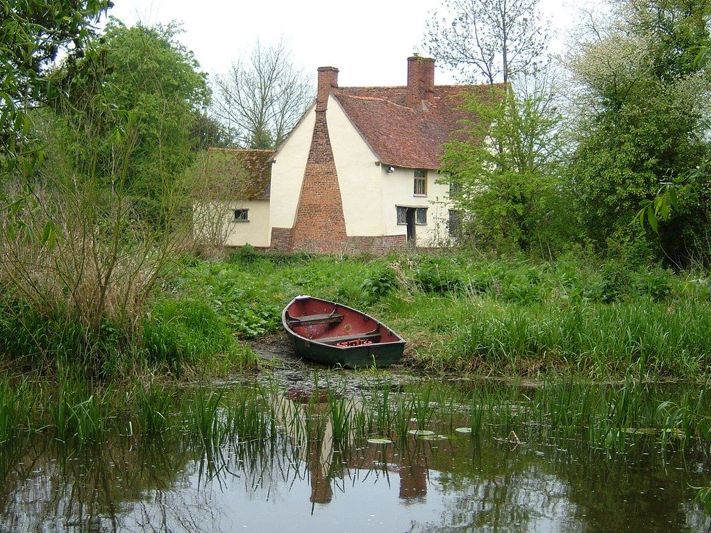 Willy Lott's Cottage as depicted in The Hay Wain