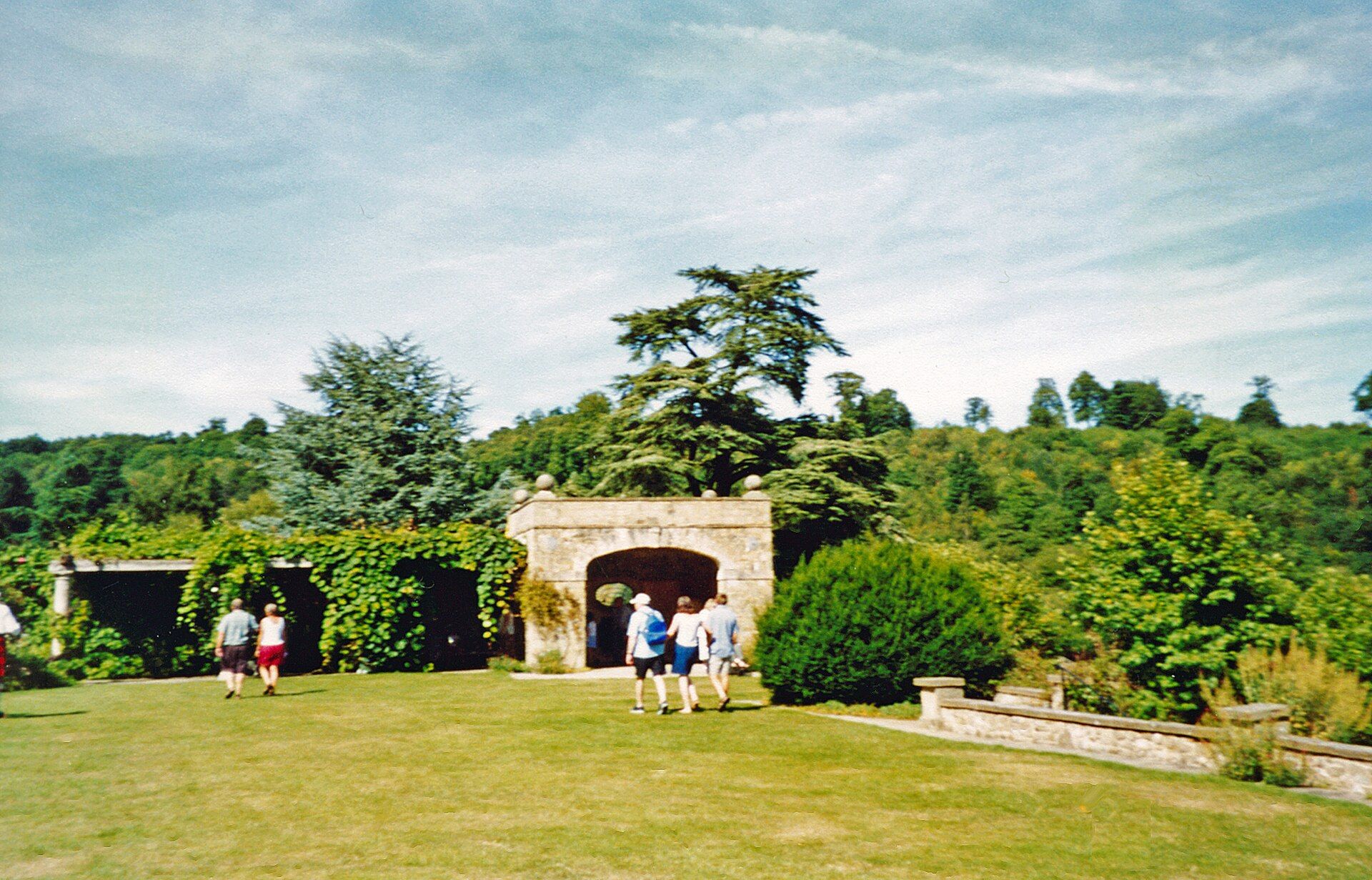 Chartwell House seen across the garden, Westerham, Kent