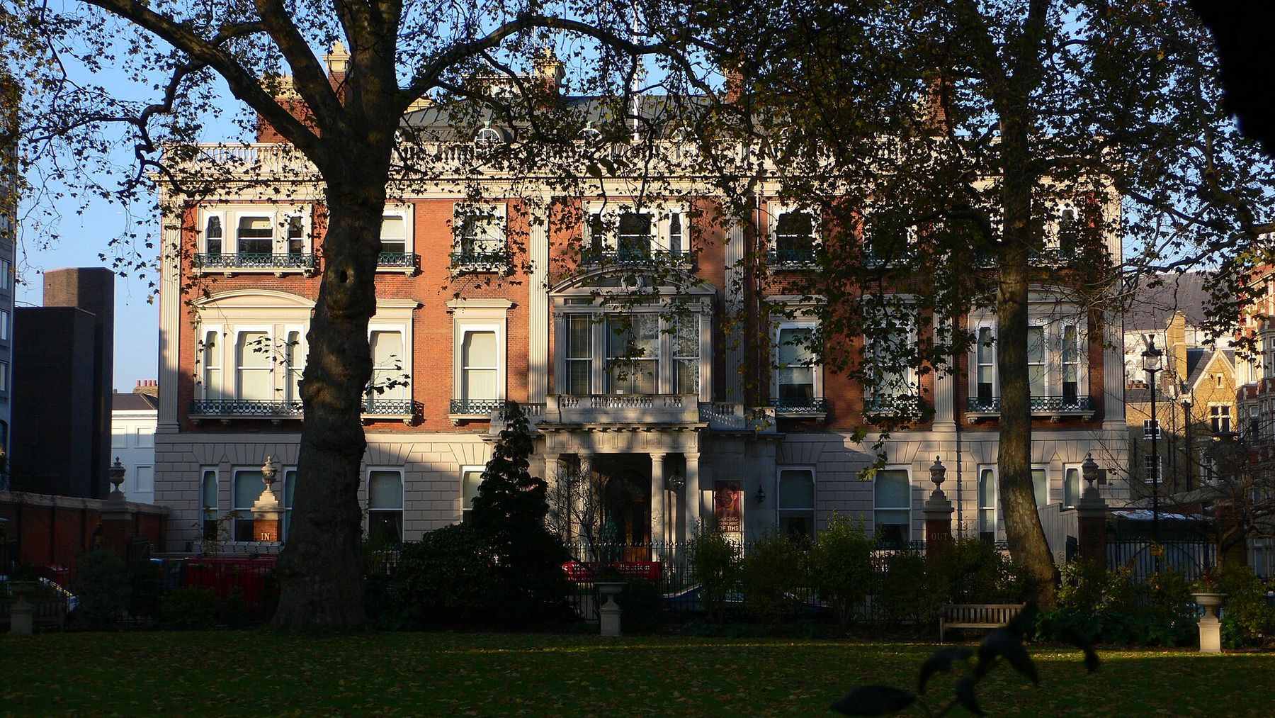 The Wallace Collection across Manchester Square, London