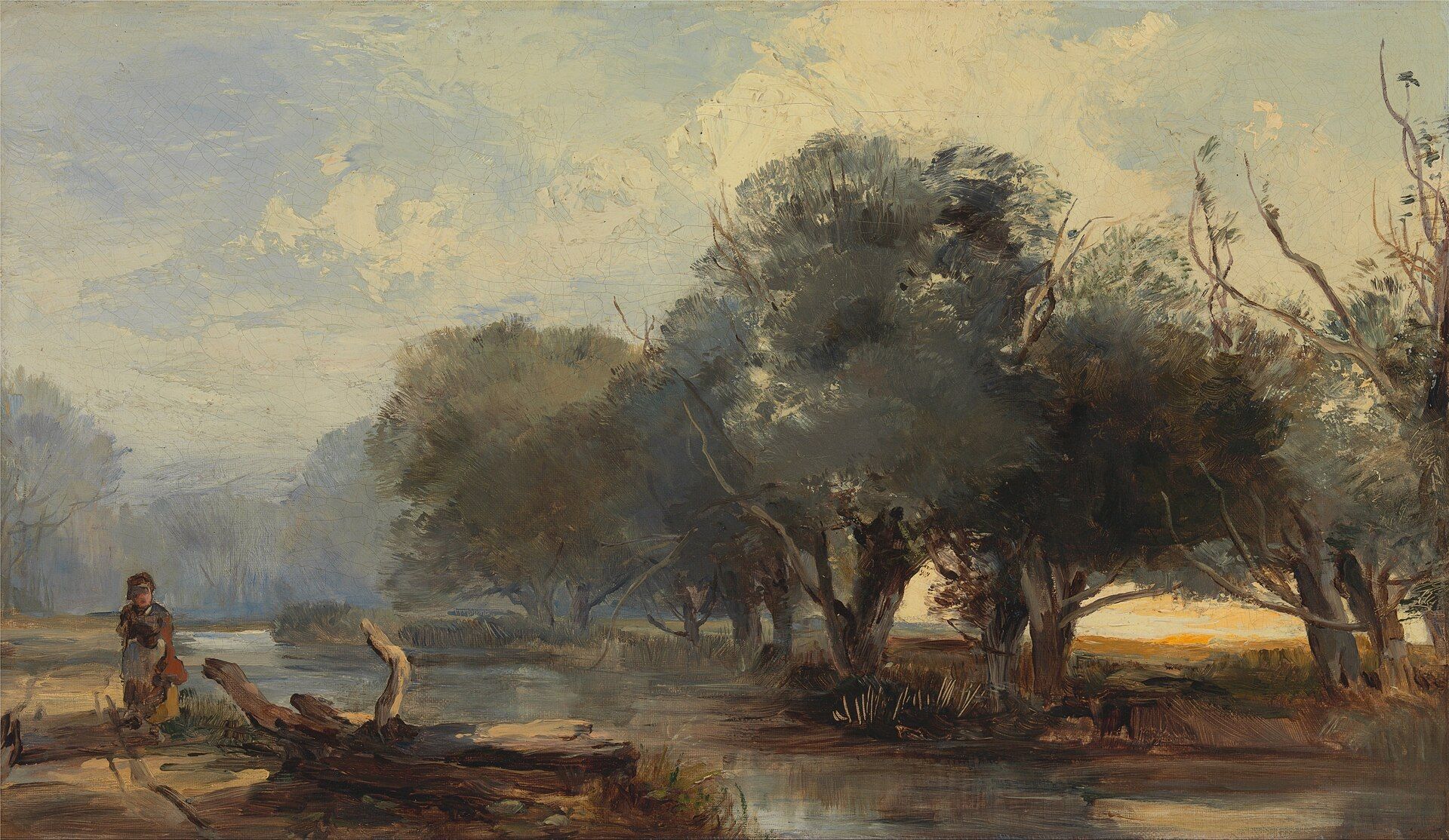 Henry Bright’s landscape of water, reeds and sky on the Norfolk Broads