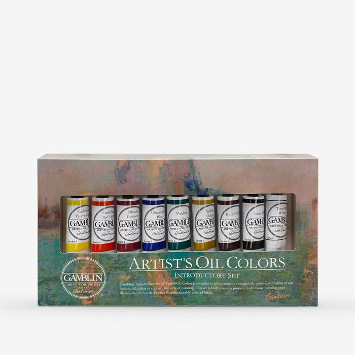 Gamblin : Artist Oil Paint : 37ml : Introductory Set of 9