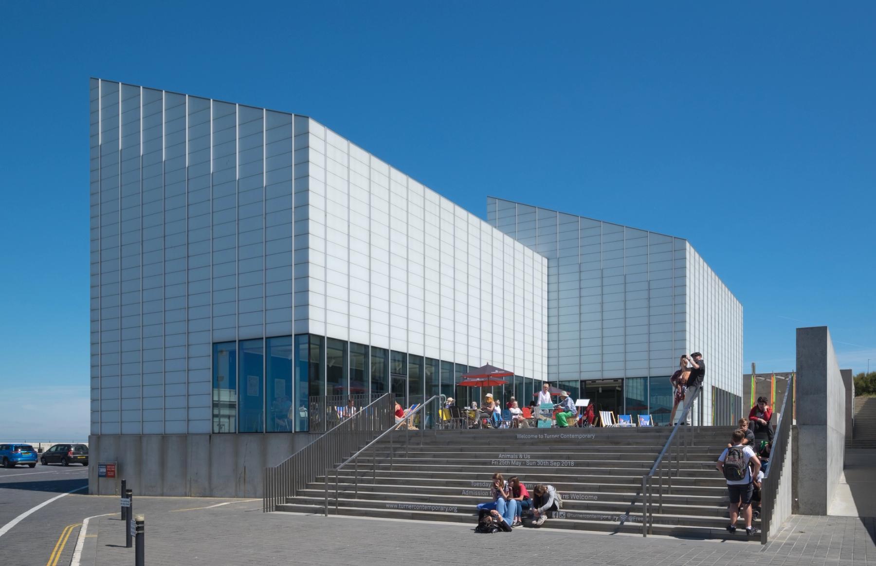 Turner Contemporary gallery building in Margate, Kent.