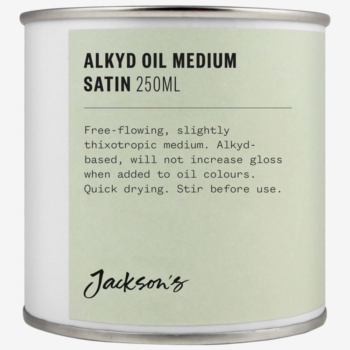 Jackson's : Fast Drying Alkyd Oil Medium : Satin : 250ml