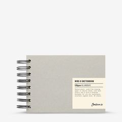 Jackson's : Wire-O Sketchbook : 130gsm : 55 Sheets : A6 : Landscape