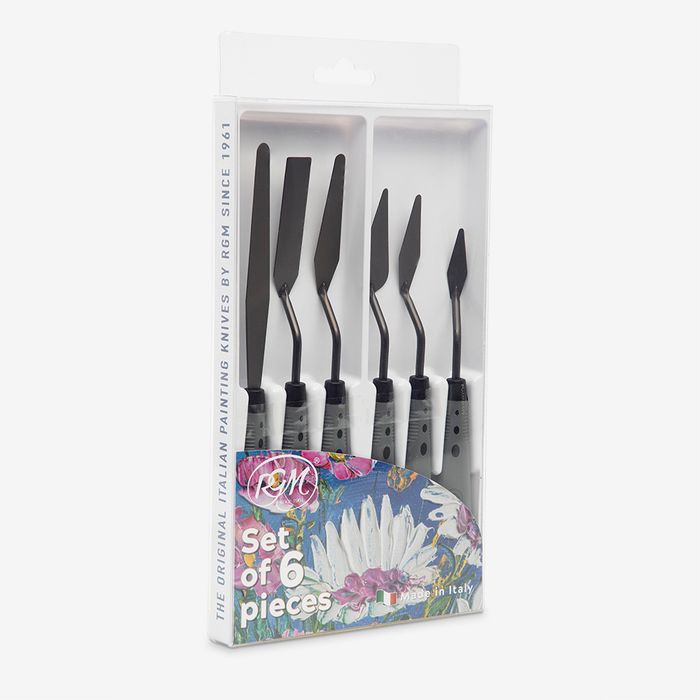RGM : x6 Pro-Grip Palette knife Plastic Handle