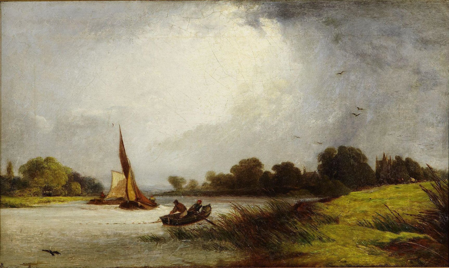 John Sell Cotman’s view across the Norfolk Broads