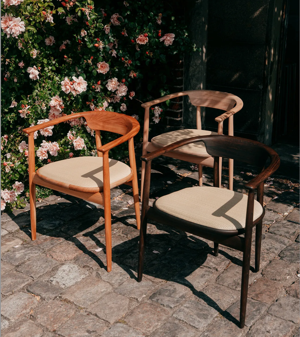 Kuuryo Chair, Time & Style, OEO Studio, Zelkova, Tatami