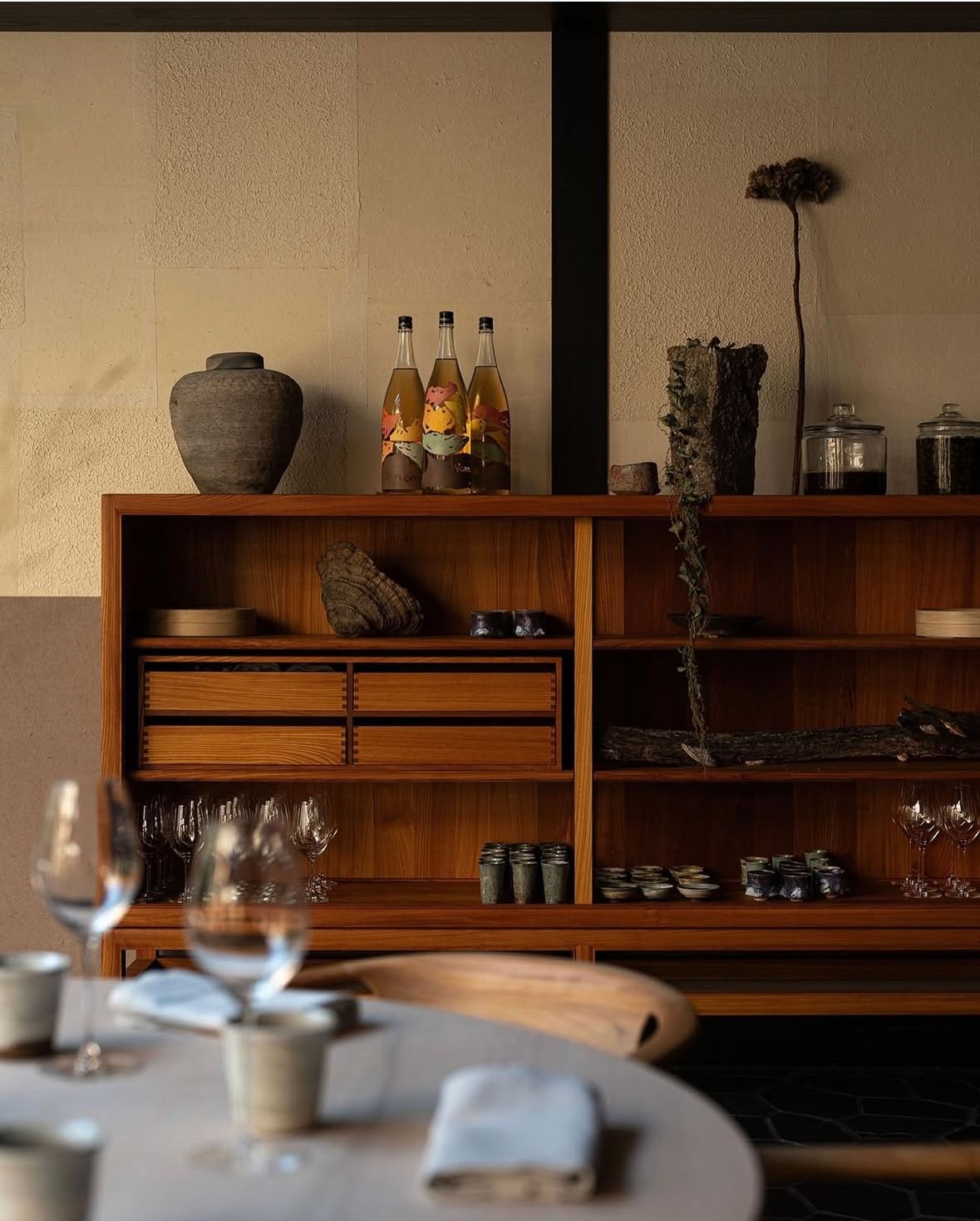 Keyaki Cabinet, Time & Style, OEO Studio, Noma