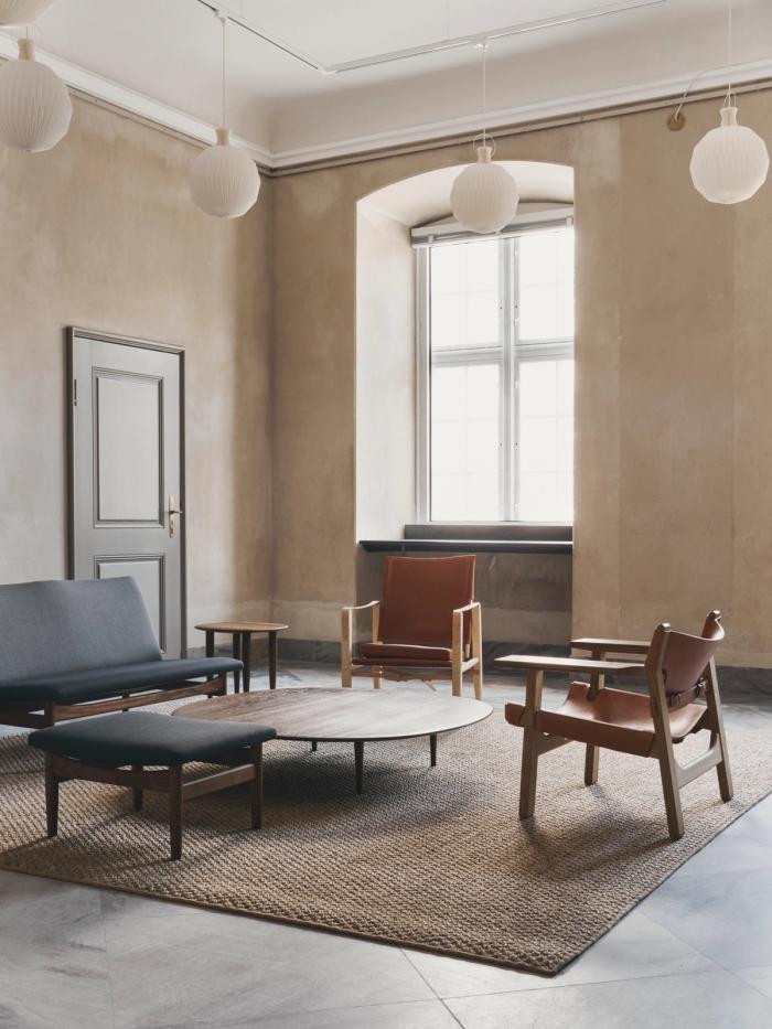 Lounge space at Designmuseum Danmark
