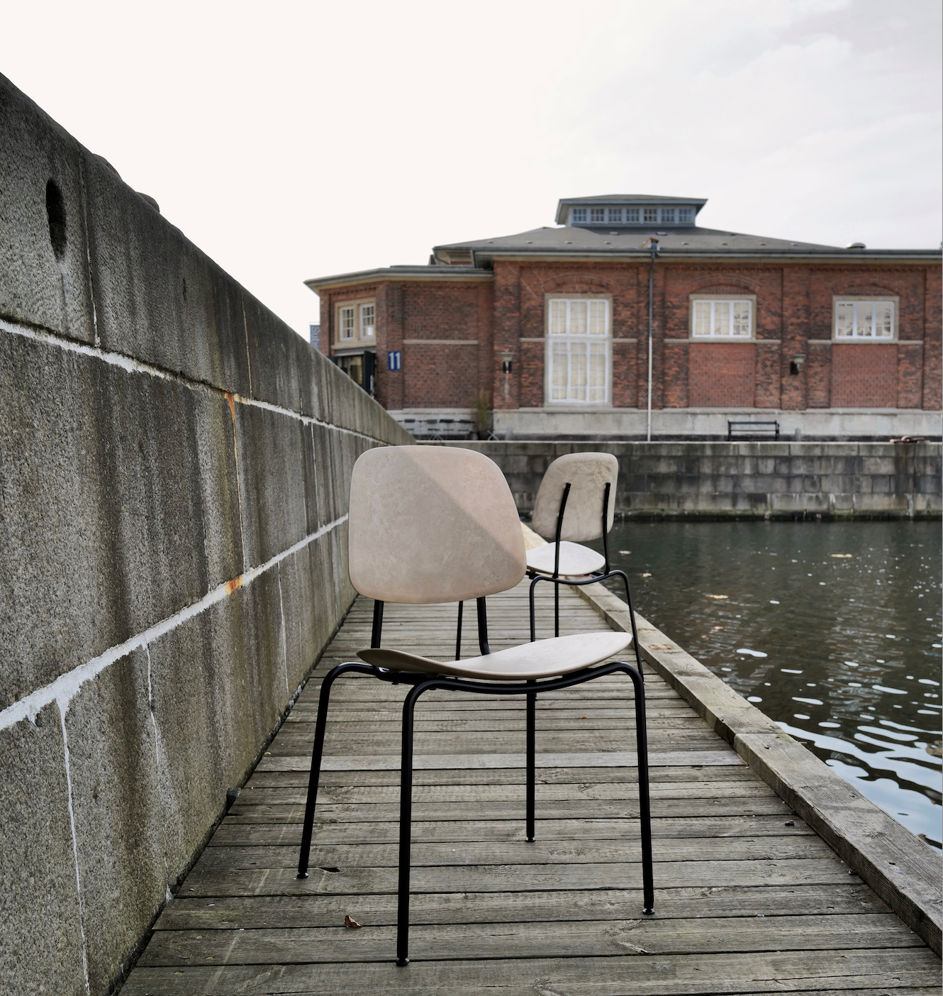 Compound Chair designed by OEO Studio for Mater