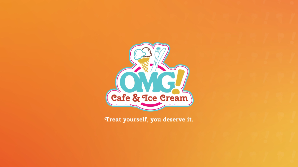 OMG Ice Cream Logo highlight