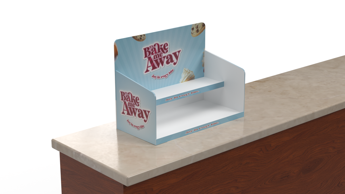 Bake me Away Counter Display