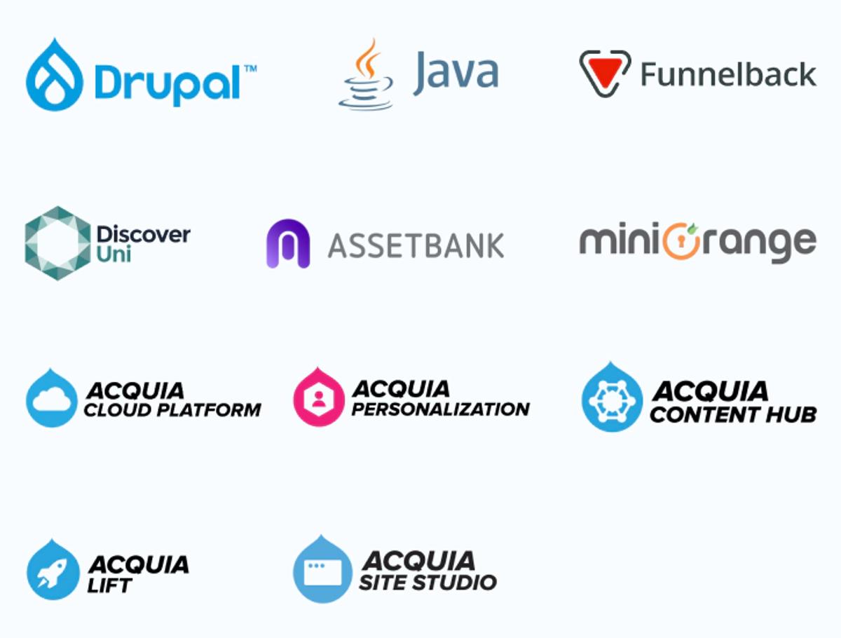 Tech stack for UEL DXP Development _ Axelerant