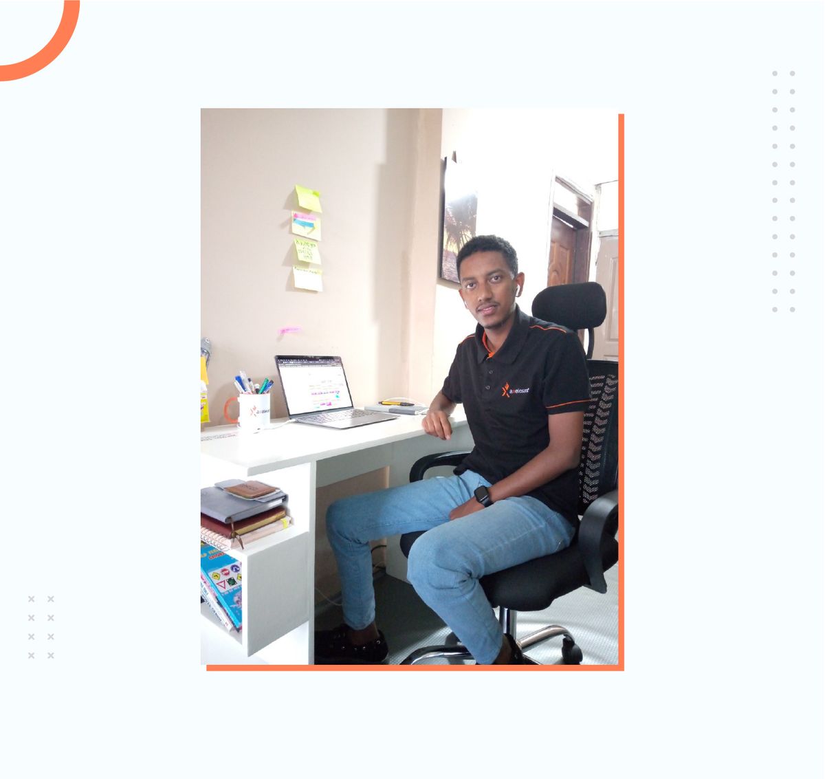 Axelerant Shirt + Home Office Setup_1