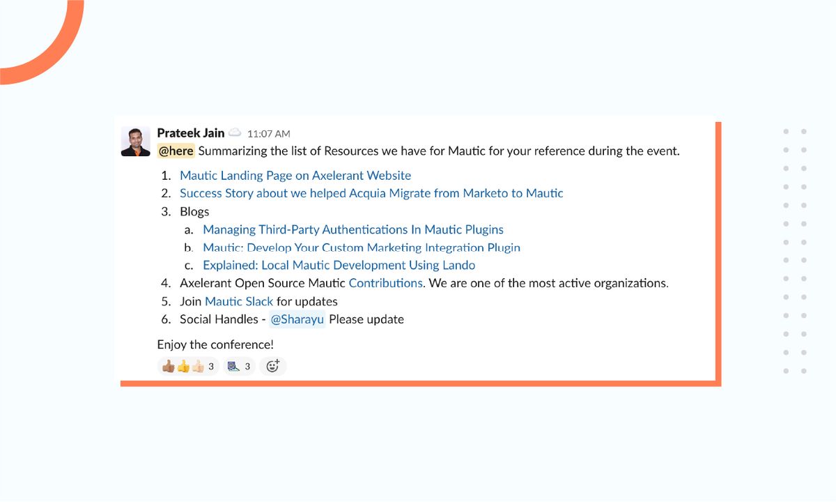 Prateek_s message for MautiCon participants