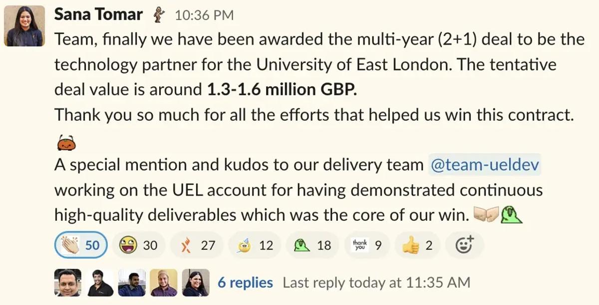 UEL deal won by Axelerant