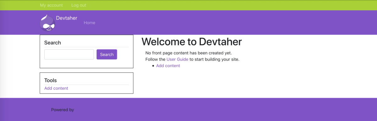 Setting up a custom Bootstrap theme with Drupal 8-06