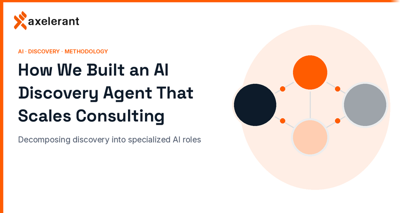 How We Built an AI Discovery Agent That Scales Strategic Consulting Without Replacing Consultants