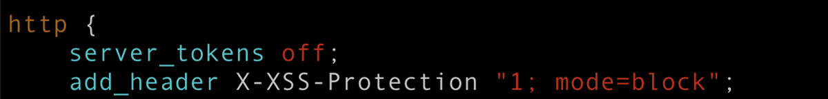 Nginx Web Server Security Settings