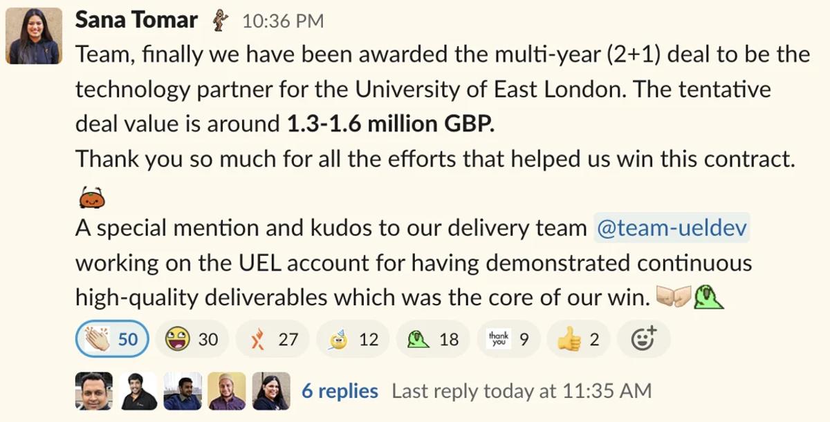 UEL deal won by Axelerant