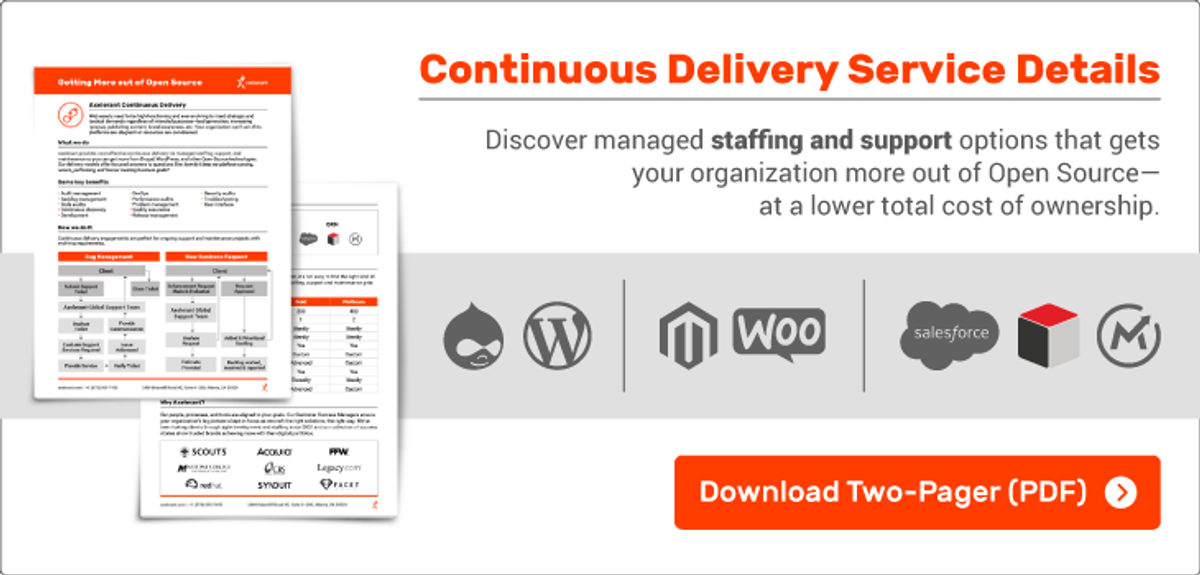Continuous Delivery Staffing & Support