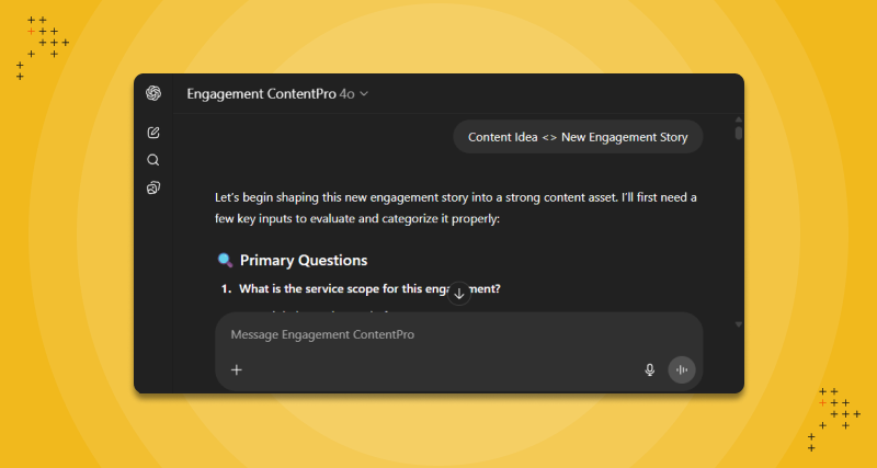 Building a Strategic GPT That Understands Purpose-Driven Messaging