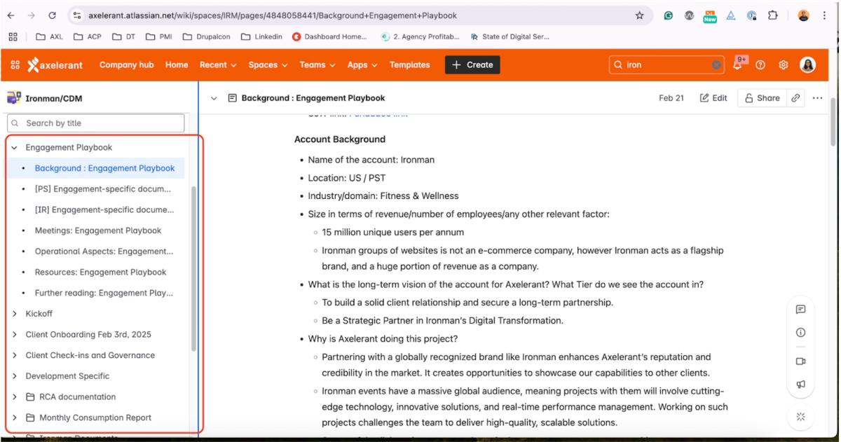 Confluence Documentation