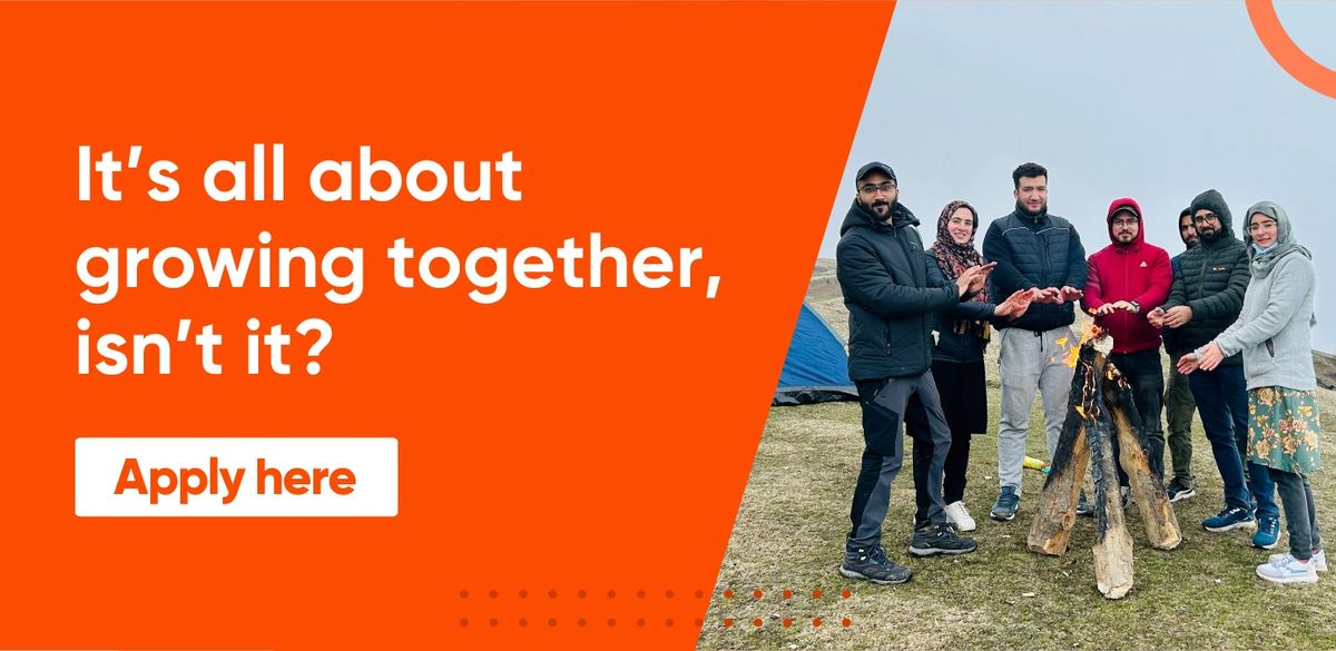 It’s all about growing together, isn’t it? Apply here.