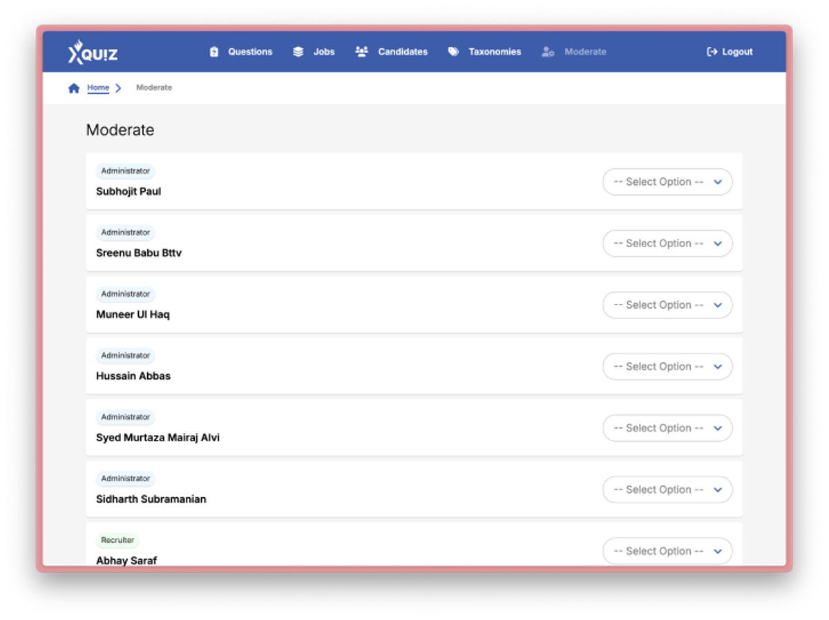 Onboarding Stakeholders