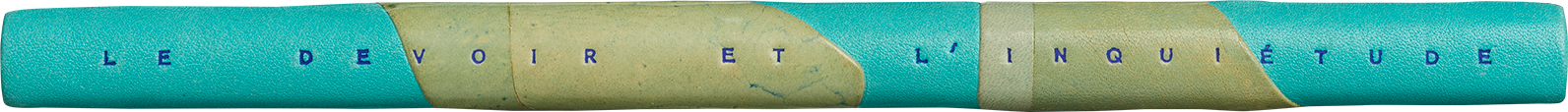 Le Devoir et l'Inquiétude